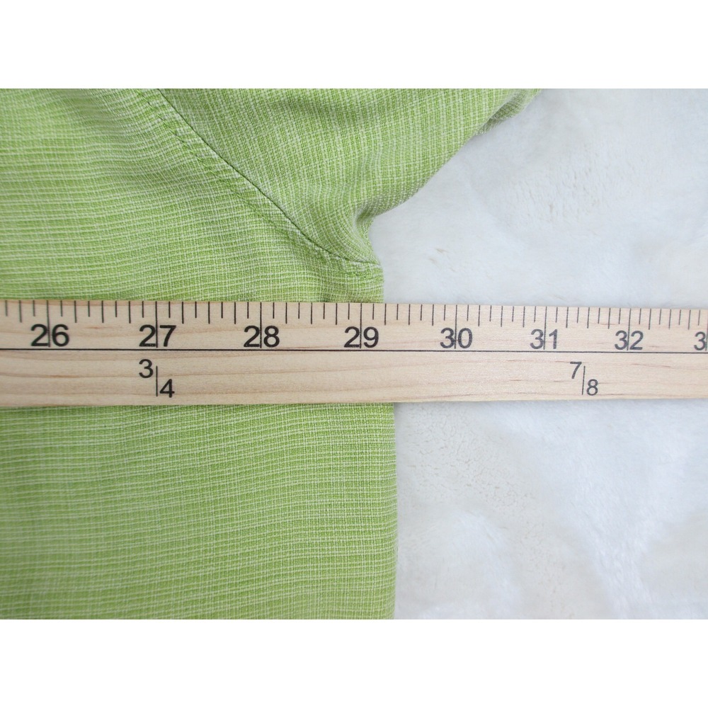 Tommy Bahama Shirt Mens‎ 2XL XXL Green Silk Button Up Casual* - Picture 12 of 15